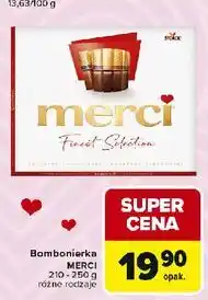 Carrefour Express Bombonierka czerwona Storck Merci oferta