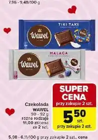 Carrefour Express Czekolada Wawel Malaga oferta