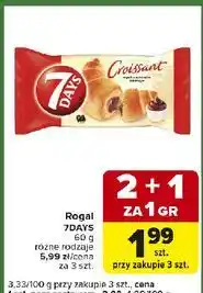 Carrefour Express Croissant z nadzieniem o smaku kakaowym 7 Days oferta