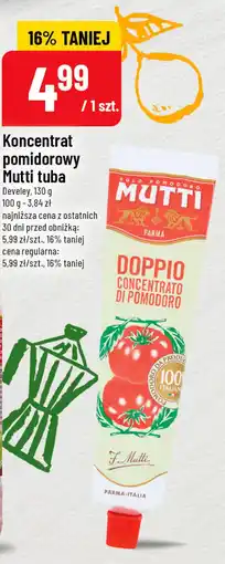 Polomarket Koncentrat pomidorowy Mutti tuba oferta