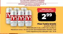 Netto Piwo Tyskie Gronie puszka oferta
