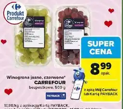 Carrefour Express Winogrona ciemne Carrefour Targ Świeżości oferta
