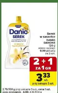Carrefour Express Serek waniliowy Danone Danio oferta