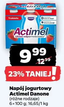 Netto Napój jogurtowy Actimel Danone oferta