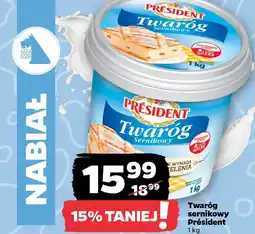 Netto Twaróg sernikowy Président oferta