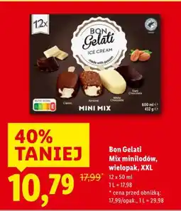 Lidl Lody mix minilodów oferta