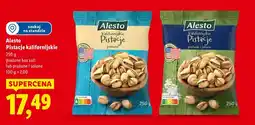 Lidl Pistacje kalifornijskie prażone i solone Alesto oferta
