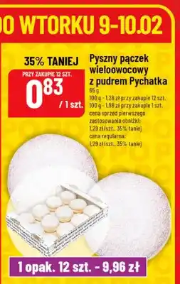 Polomarket Pączek wieloowocowy z pudrem Pychatka oferta