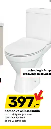 Bricomarche Kompakt wc Cersania oferta