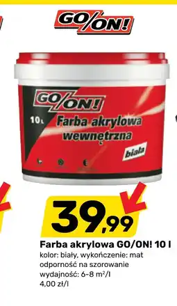 Bricomarche Farba akrylowa GO/ON! oferta