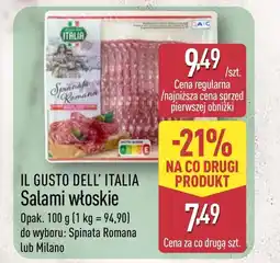 ALDI Salami IL GUSTO DELL'ITALIA oferta