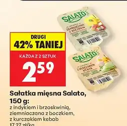 Biedronka Sałatka mięsna, różne rodzaje oferta