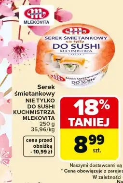 Carrefour Serek śmietankowy Mlekovita oferta