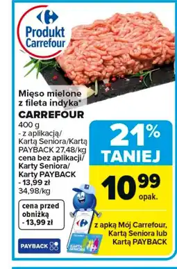 Carrefour Mięso mielone Carrefour oferta