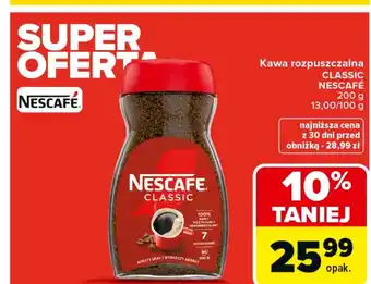 Carrefour Kawa rozpuszczalna Nescafe oferta