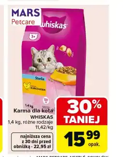 Carrefour Karma dla kota Whiskas oferta