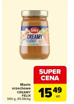 Carrefour Masło orzechowe Felix oferta