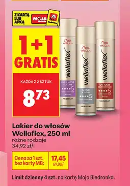 Biedronka Lakier do włosów Wella oferta