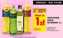 Biedronka Olej słonecznikowy Wyborny oferta