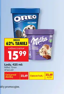 Biedronka Lody Oreo oferta