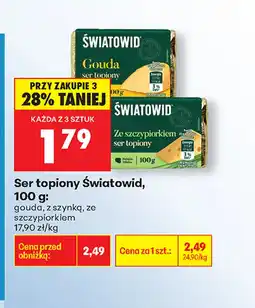 Biedronka Ser topiony Światowid oferta