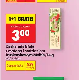 Biedronka Czekolada Meltie oferta