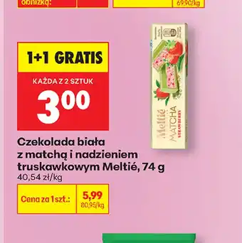 Biedronka Czekolada Meltie oferta