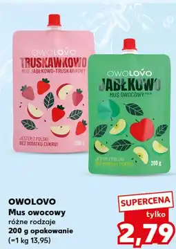Kaufland Mus owocowy Owolovo oferta