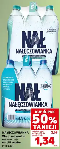 Kaufland Woda mineralna Nałęczowianka oferta