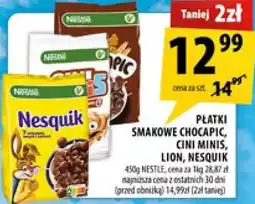 Arhelan Płatki śniadaniowe Chocapic, Cini Minis, Lion, Nesquik oferta