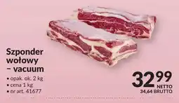 Makro Szponder wołowy - vacuum oferta