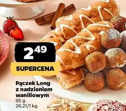 Netto Pączek Long z nadzieniem waniliowym oferta