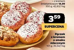 Netto Pączek z kremem o smaku mlecznym oferta