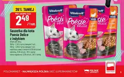 Polomarket Saszetka dla kota Poesie Delice z indykiem (Vitakraft, 85g) oferta