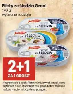 Delikatesy Centrum Filety ze śledzia Graal oferta