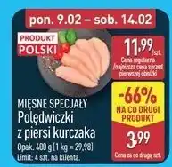 ALDI Polędwiczki z piersi kurczaka Mięsne Specjały Zawsze Świeże (Aldi) oferta