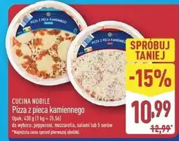ALDI Pizza z kamiennego pieca 5 serów Cucina Nobile oferta