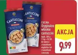 ALDI Cantuccini z kawałkami czekolady Cucina oferta
