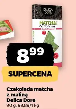Netto Czekolada matcha z maliną Delica Dore oferta