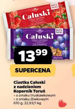 Netto Ciastka Całuski z nadzieniem Kopernik Toruń oferta