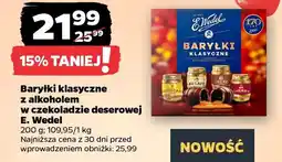 Netto Baryłki klasyczne z alkoholem w czekoladzie deserowej E. Wedel oferta