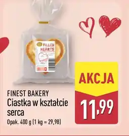 ALDI Finest Bakery Ciastka w kształcie serca oferta