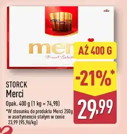 ALDI Storck Merci oferta