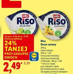 Lidl Deser ryżowy Riso oferta