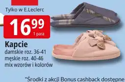 E.Leclerc Kapcie oferta