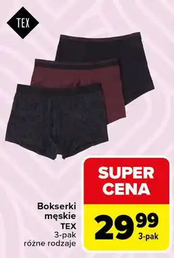 Carrefour Bokserki męskie TEX oferta