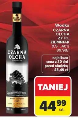 Carrefour Wódka Czarna Olcha oferta