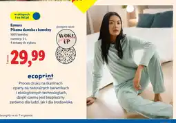 Lidl Piżama damska Esmara oferta