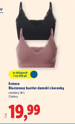 Lidl Biustonosz Esmara oferta