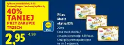 Lidl Masło Pilos oferta